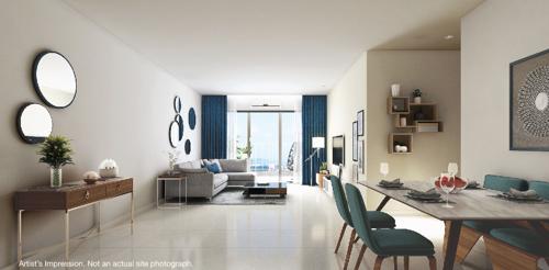 Living Area tower-4-the-highlands-godrej-city Living Area
