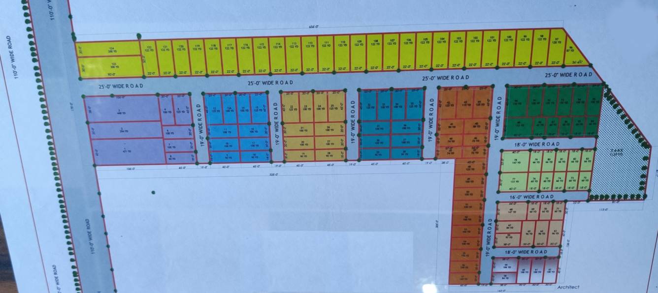  sai enclave Layout Plan