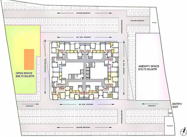  welworth-purnam Tower A Cluster Plan