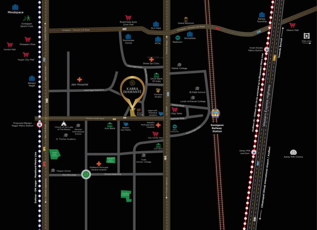  diamante Location Plan