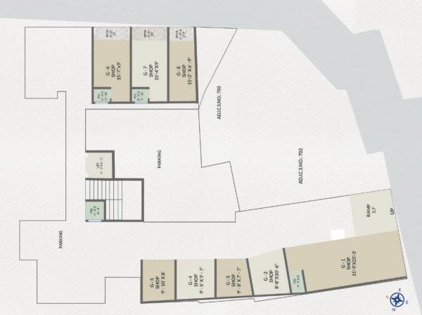  complex Block A Cluster Plan for ground Floor