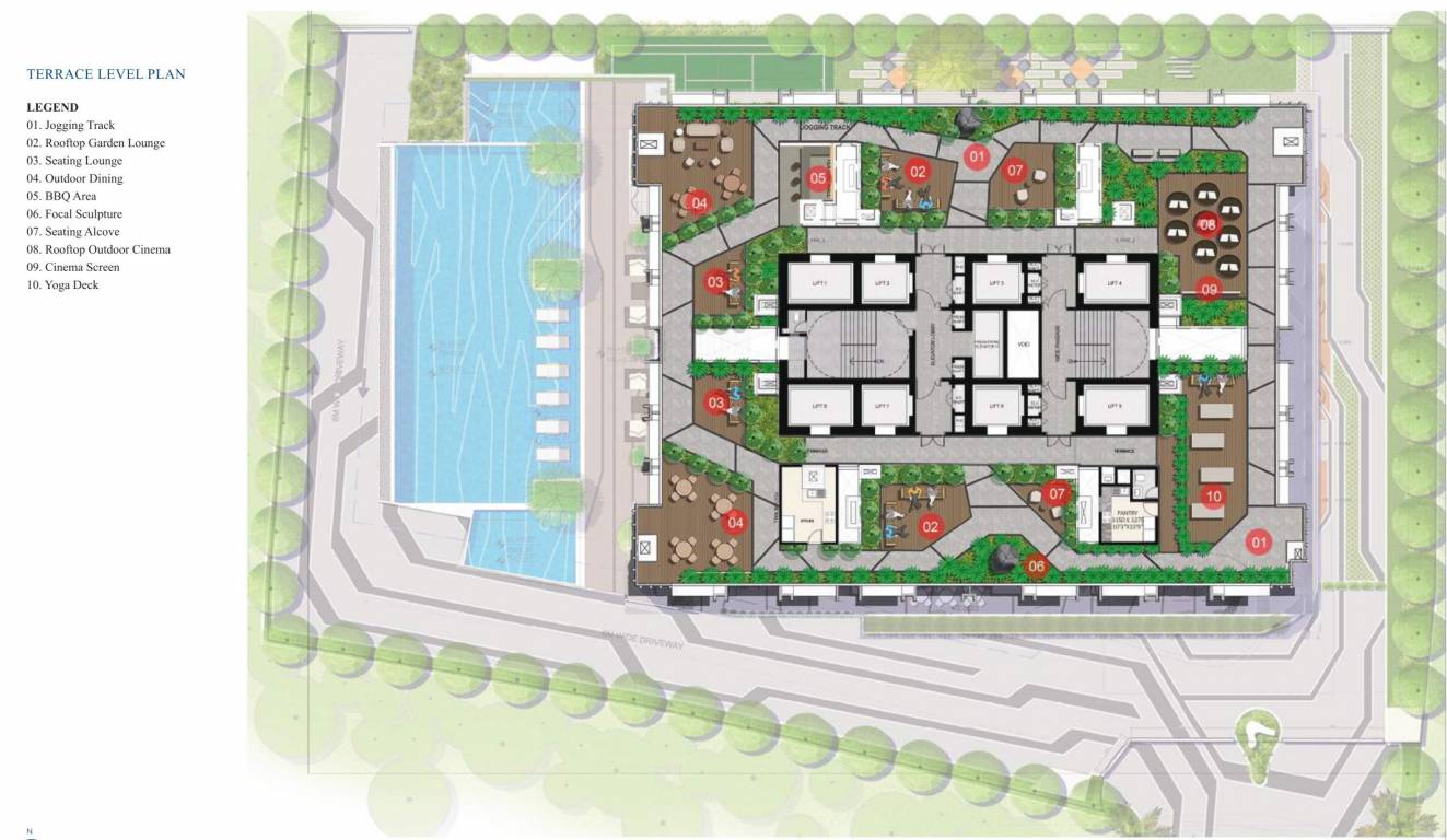  midtown bay Midtown Bay Terrace Cluster Plan