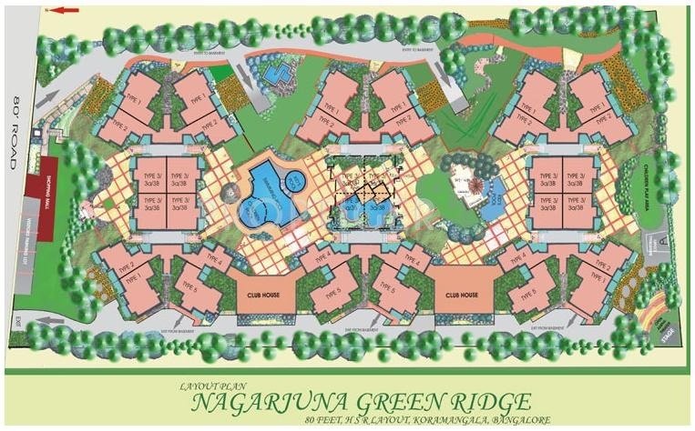 Images for Layout Plan of NCC Urban Nagarjuna Green Ridge