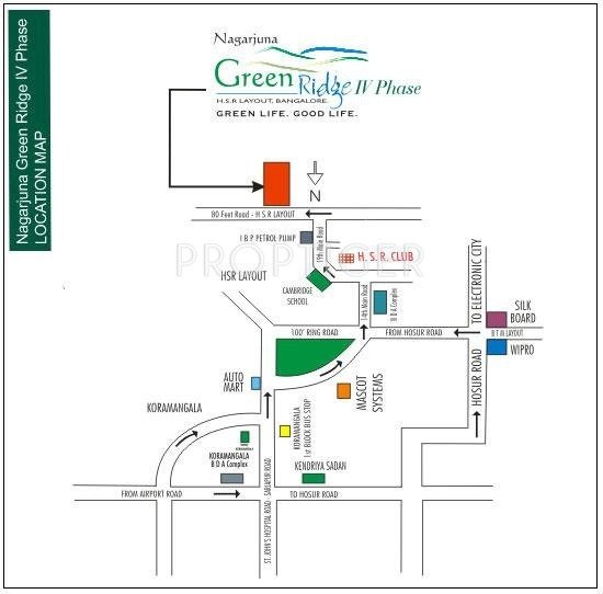 Images for Location Plan of NCC Urban Nagarjuna Green Ridge