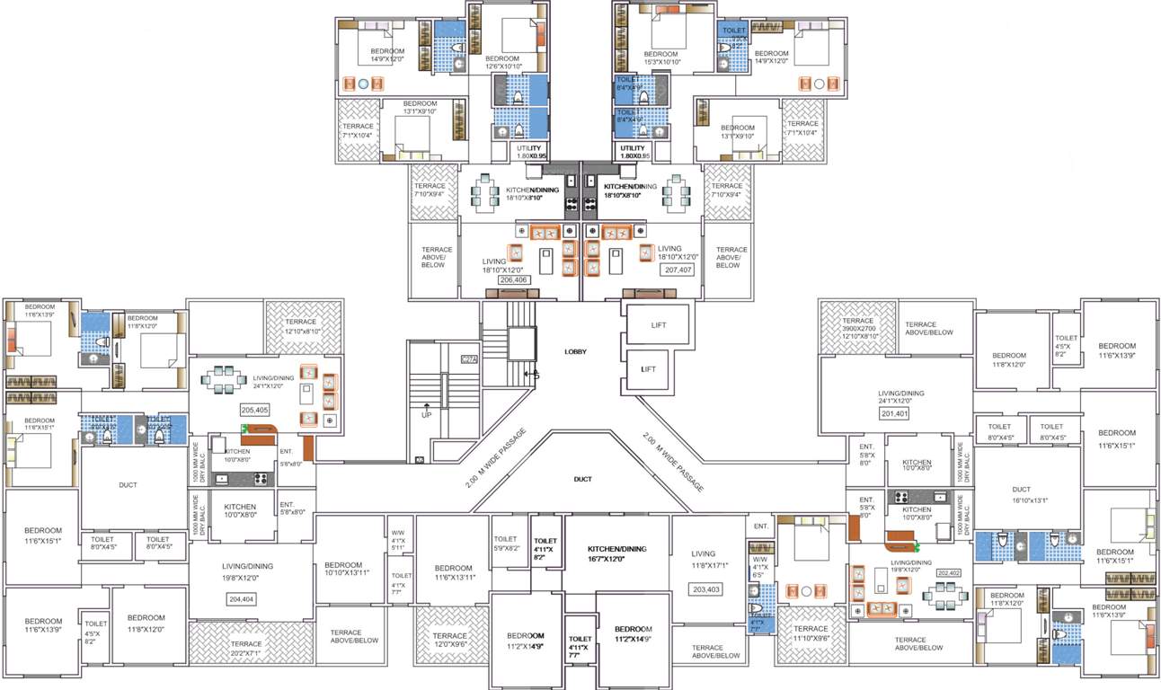  la ventana phase 2 La Ventana Phase 2 Cluster Even Floor PlanPlan
