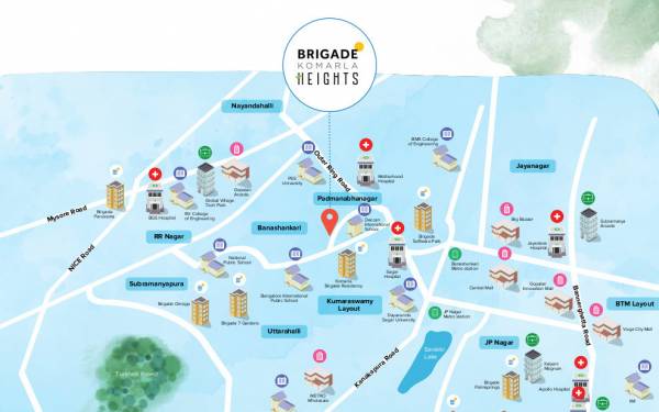 Location Plan komarla-heights Location Plan