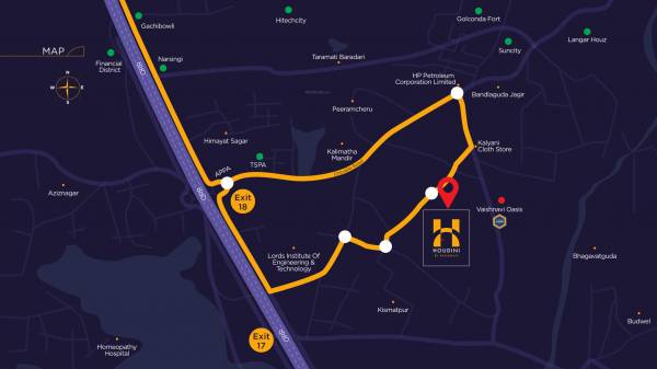  houdini Location Plan