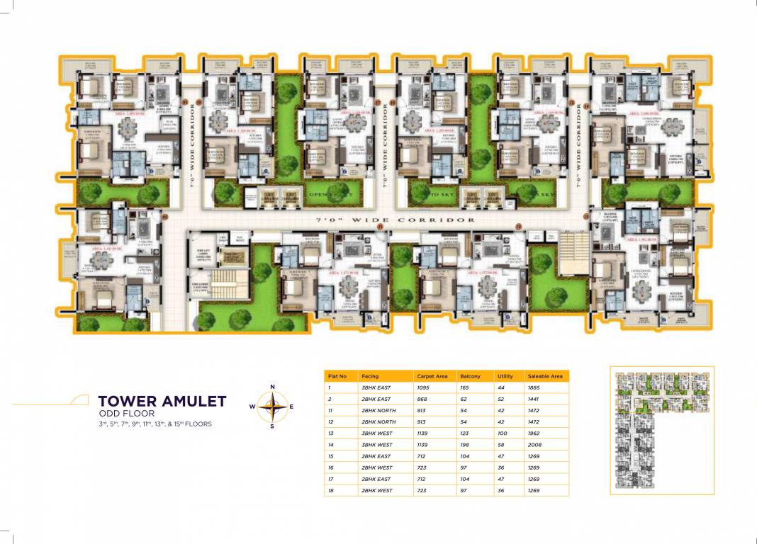  houdini Tower 1 Cluster Plan