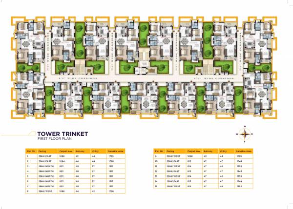  houdini Tower 1 Cluster Plan