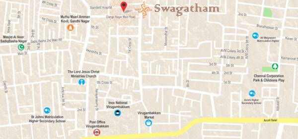  swagatham Location Plan