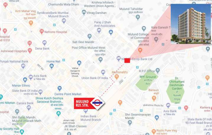  symphony Location Plan