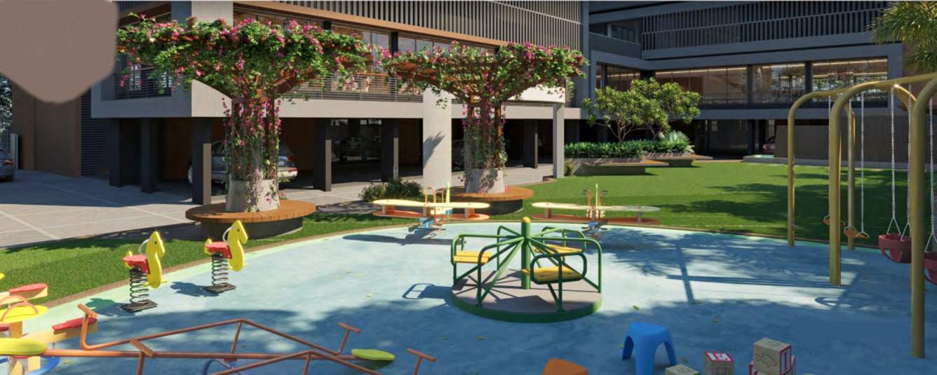 rk tulsidham Children's play area