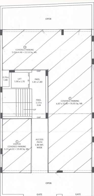  dev palace Dev Palace Cluster Plan for ground Floor