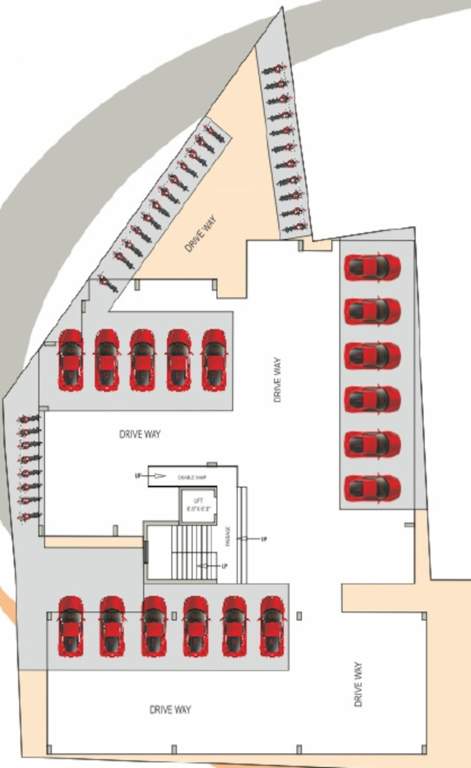 avdhoot heights Avdhoot Heights Cluster Plan for ground Floor