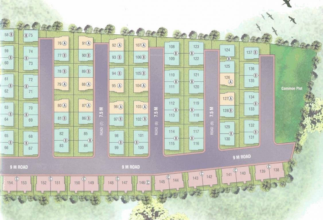 royal parardise Layout Plan