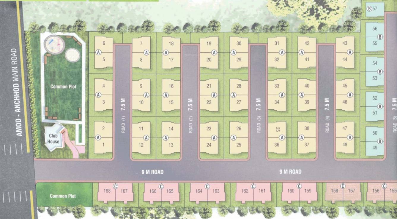 royal parardise Layout Plan