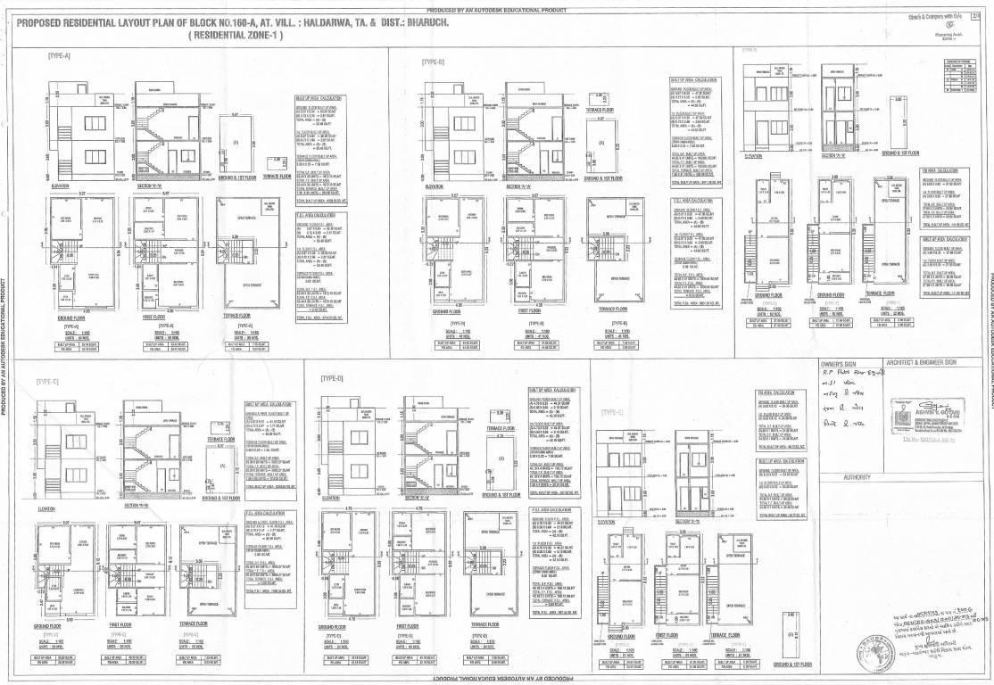 mahershi villa phase 2 Cluster Plan