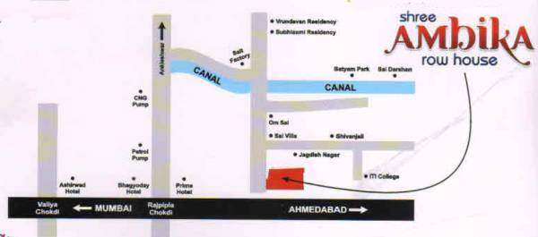  row-house Location Plan