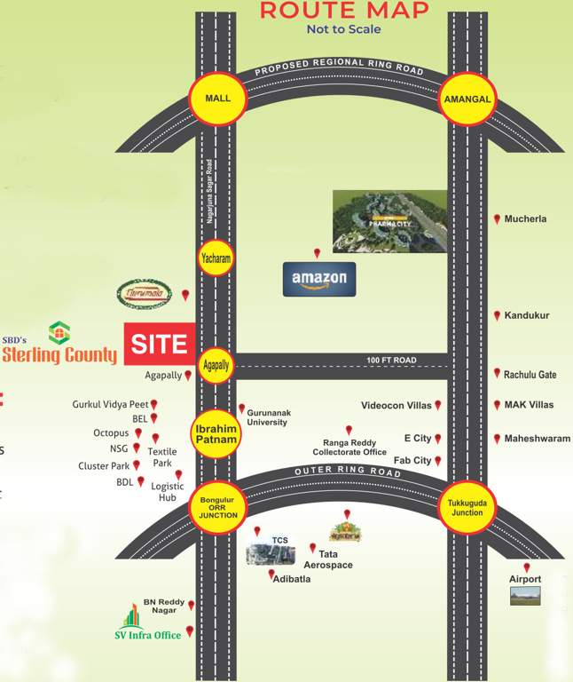  sterling county Location Plan