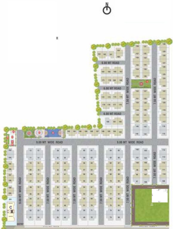 vivanta the grandeur Layout Plan