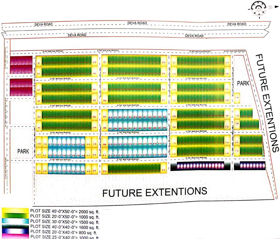  enclave Layout Plan
