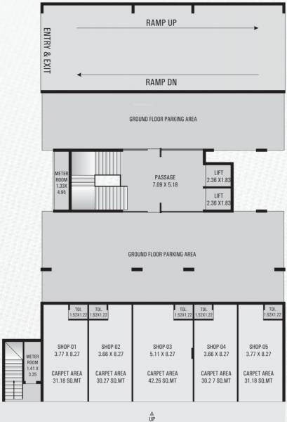  heights Heights Cluster Plan For Ground Floor