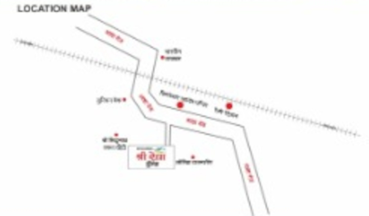  shree reva dreamzz Location Plan