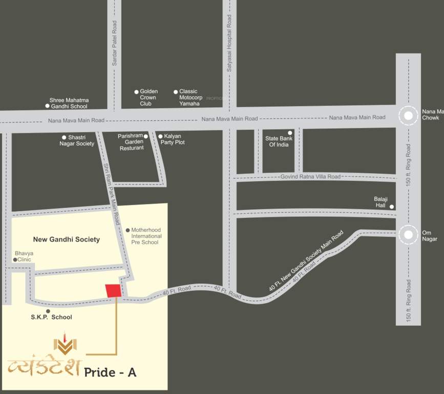 vyanktesh pride a Location Plan