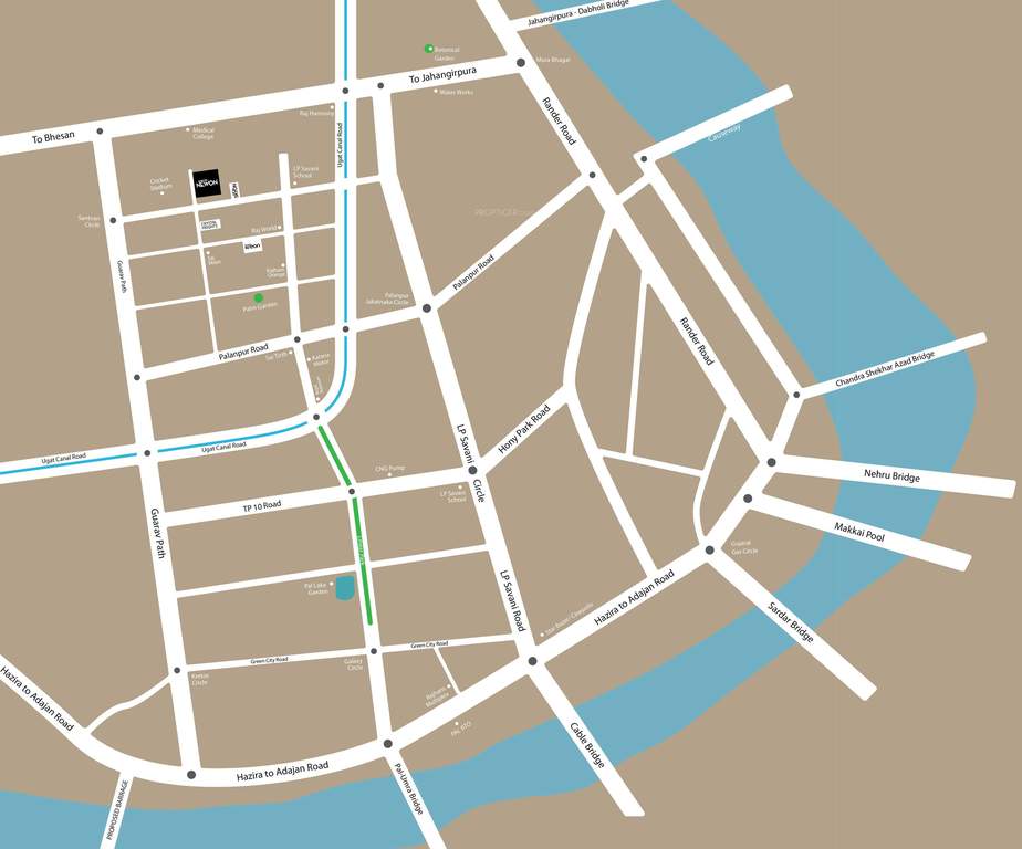  santvan newon Location Plan
