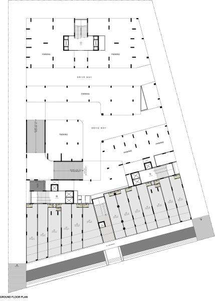  the-centrium Block A,B,C Cluster Plan For Ground Floor