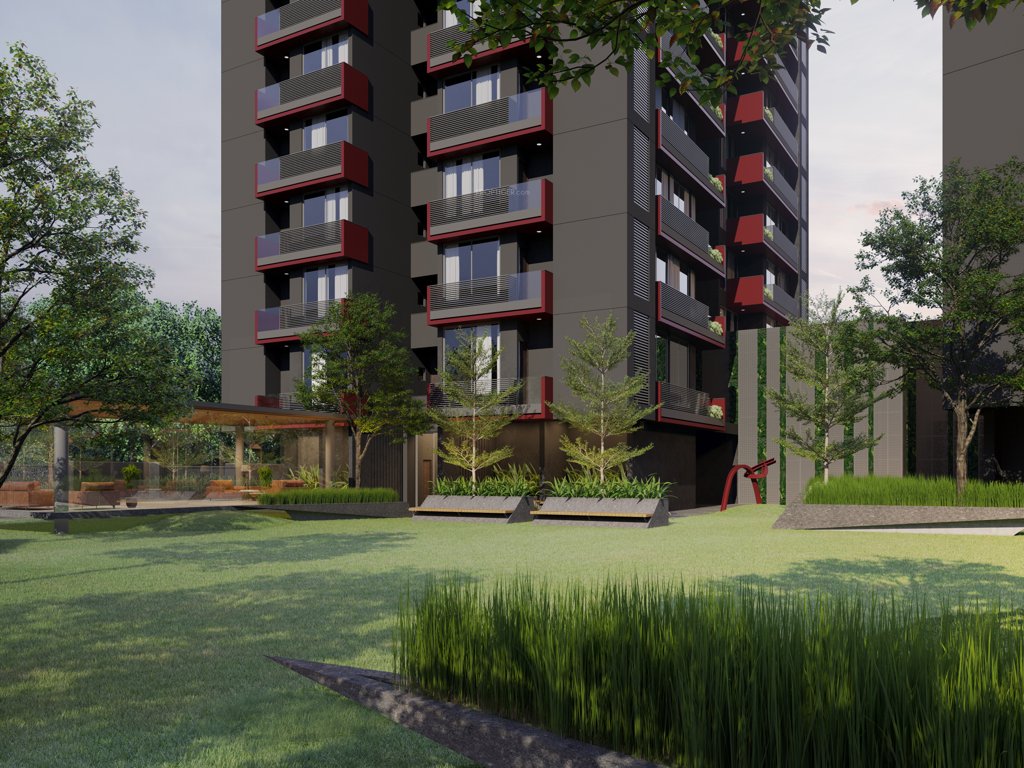  the centrium Landscape Garden and Tree Planting