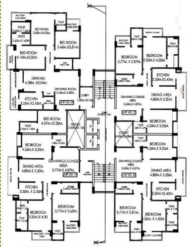 Orchid Ginger 2 Cluster Plan from ground to 6th Floor orchid-ginger-2 Orchid Ginger 2 Cluster Plan from ground to 6th Floor