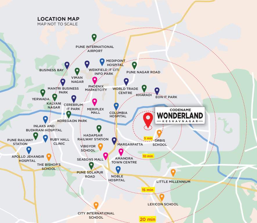  codename wonderland phase 1 Location Plan