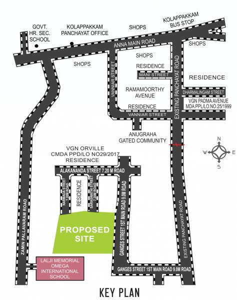  chellathai-avenue Location Plan