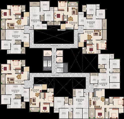  prism-city-indigo Prism City Indigo Cluster Plan