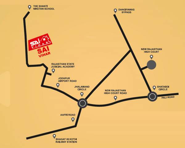  sai-vihar Location Plan
