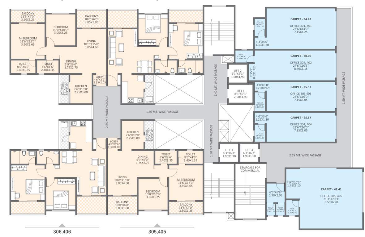  unicorn nisarg belrose c building Building C Cluster Plan
