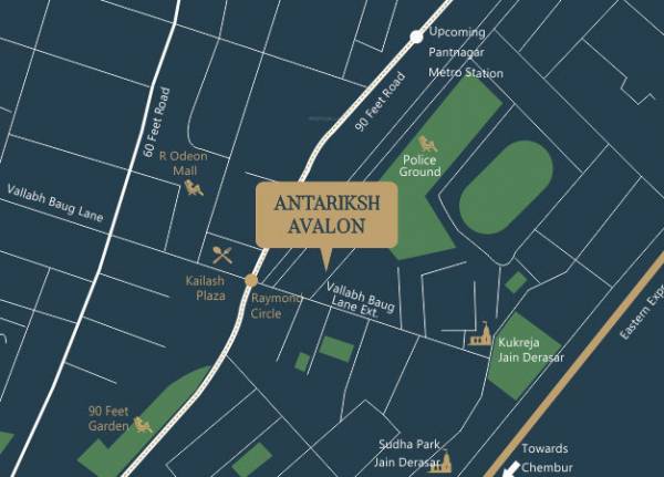  avalon Location Plan
