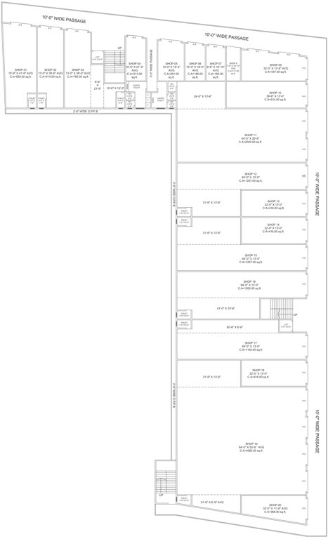  axis world Axis World Cluster Plan For 1st Floor