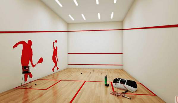  quillion residencies at quillion park phase 1 Squash Court