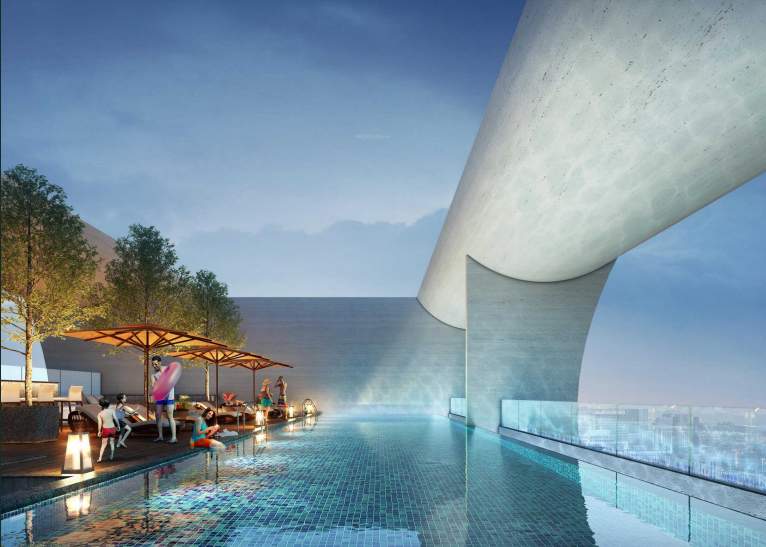  quillion residencies at quillion park phase 1 Swimming Pool