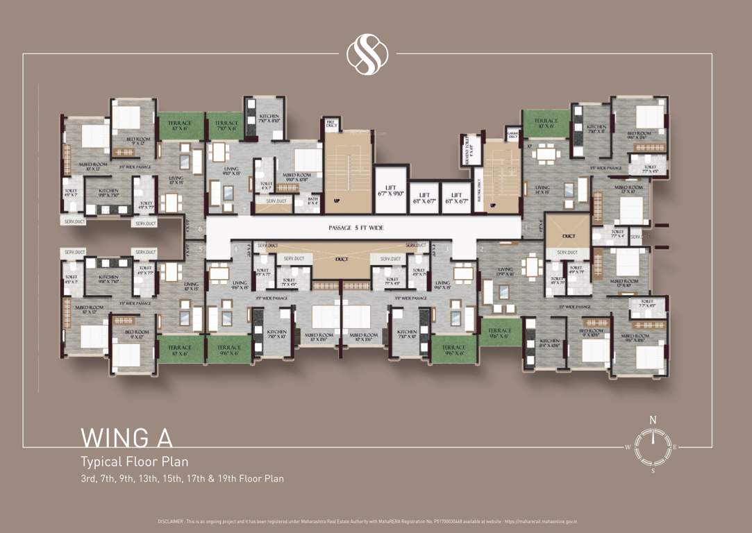  sarvoday symphoncy Sarvoday Symphoncy A Wing Cluster Plan