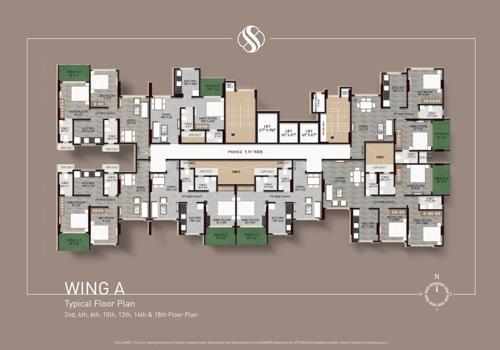  sarvoday-symphoncy Sarvoday Symphoncy A Wing Cluster Plan