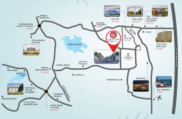  western-park Location Plan