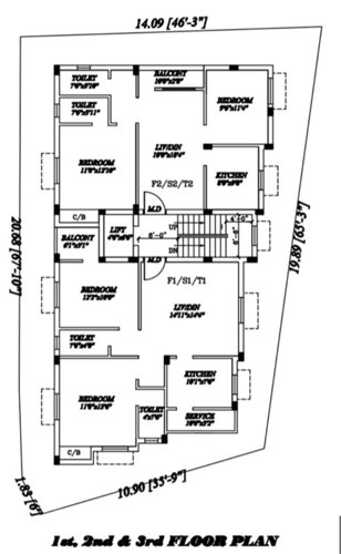  blossom Blossom Cluster Plan From 1st to 3rd Floor
