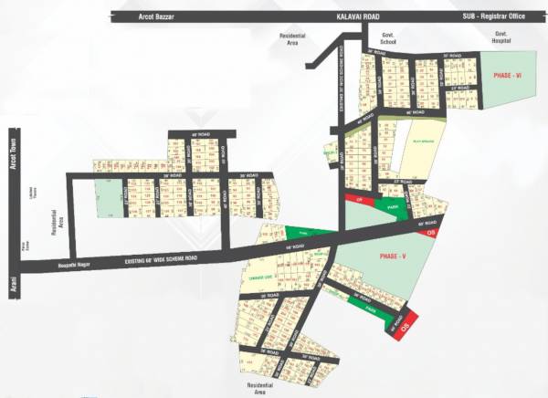  sai-baba-nagar Layout Plan