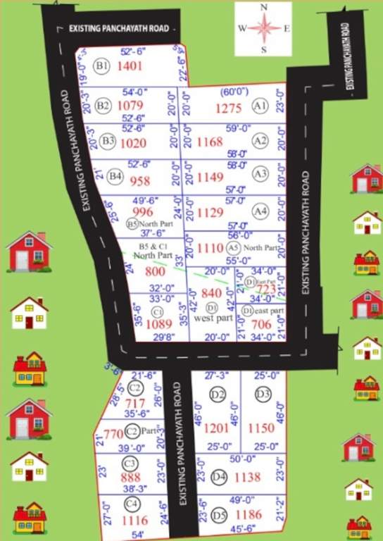  cvr garden Layout Plan