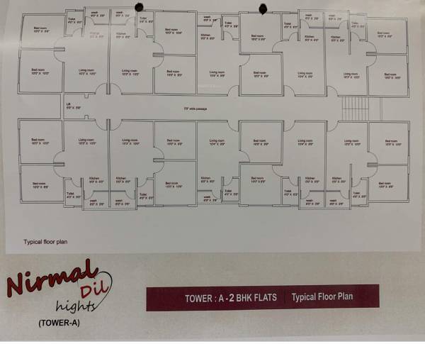 Tower-A Cluster Plan dil-heights-tower-a Tower-A Cluster Plan