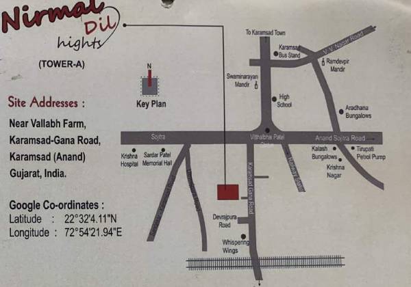 Location Plan dil-heights-tower-a Location Plan