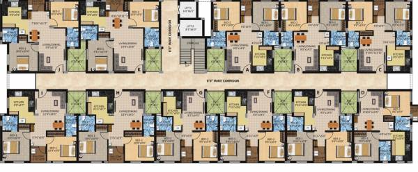 Block A Cluster Plan aananda-phase-i Block A Cluster Plan